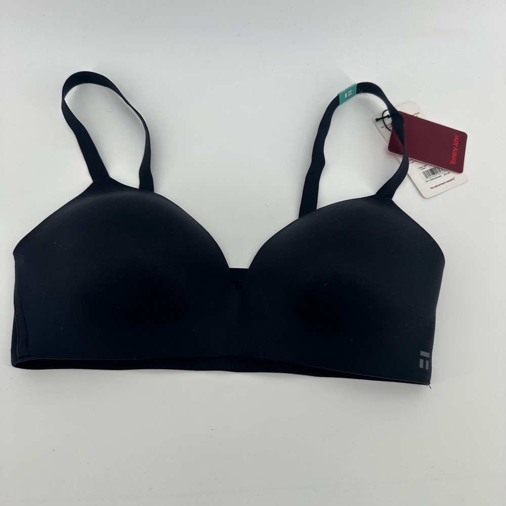 Tommy John SS L Wireless Second Skin Lightly‎ Lined Bra Comfort Strength 34D ned